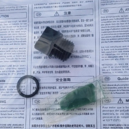 Titan 0533913 Fill plug, lubricator, frl